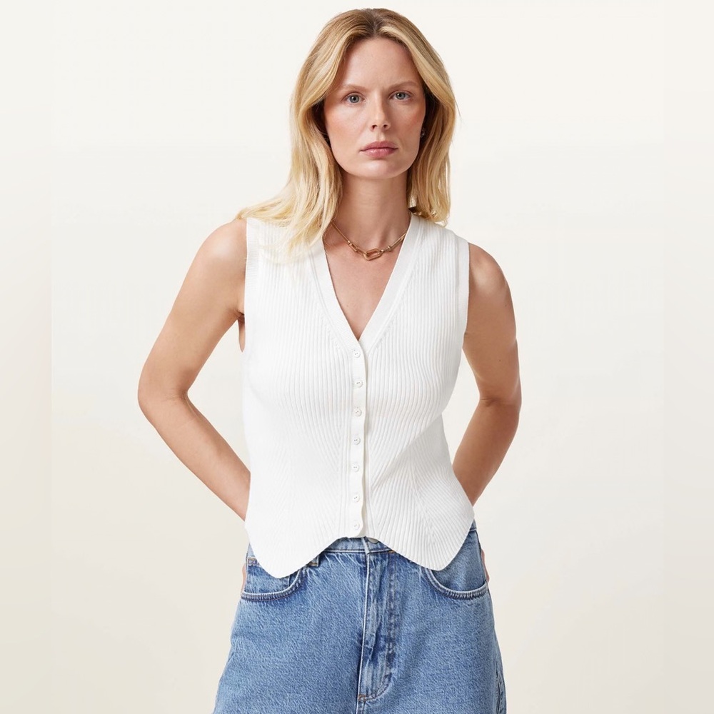 NWOT All Saints Cruz Vest